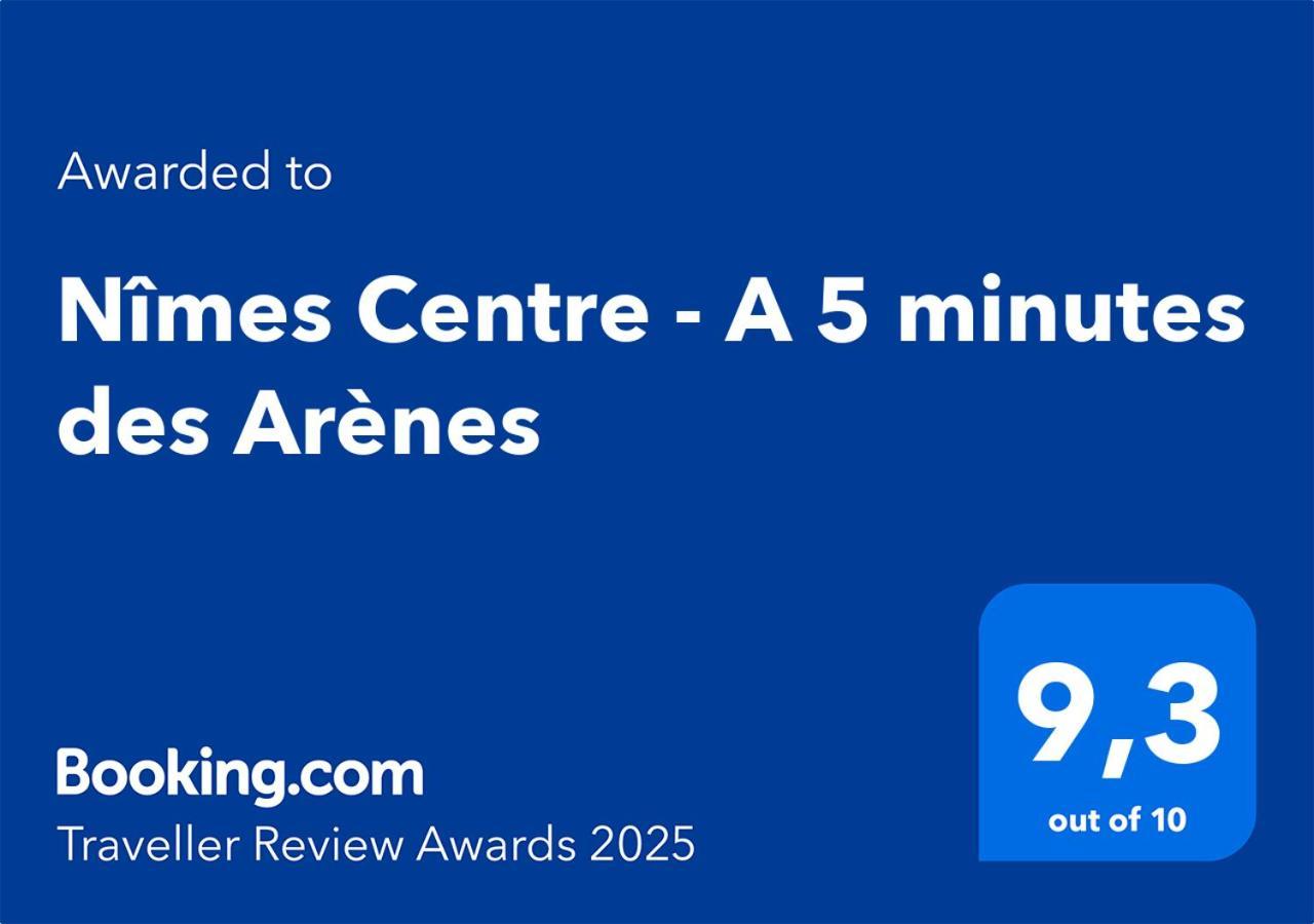 Апартаменты Nimes Centre - A 5 Minutes Des Arenes Экстерьер фото